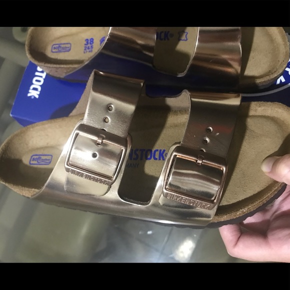 Birkenstock waxy leather sz 38(7-7.5) 36 - Picture 4 of 7